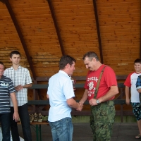 Zawody wędkarskie - Święto Karpia'2012 - wręczanie nagród